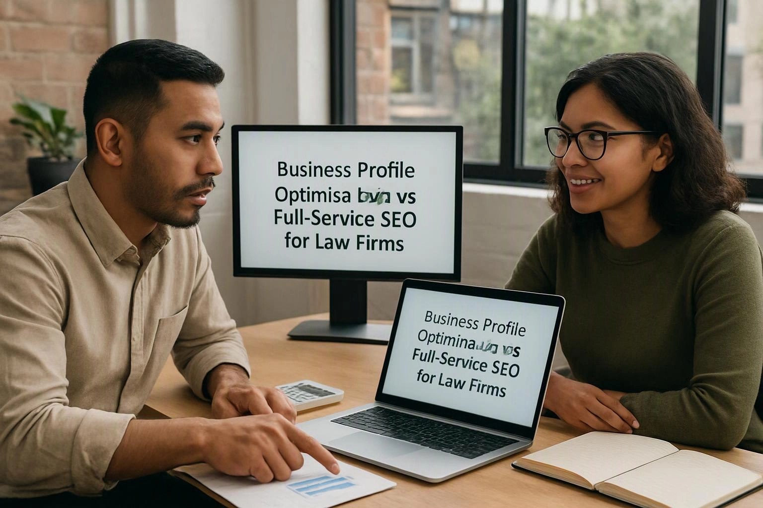 Business Profile Optimisation vs Full-Service SEO for Law Firms