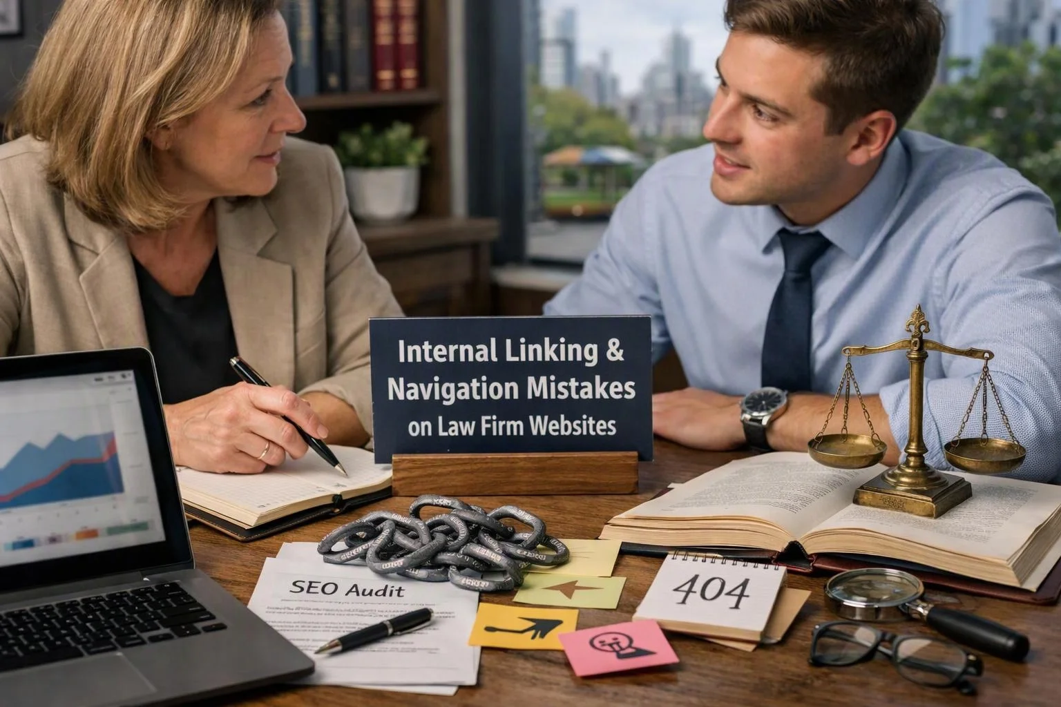 Internal Linking and Navigation Mistakes on Law Firm Websites
