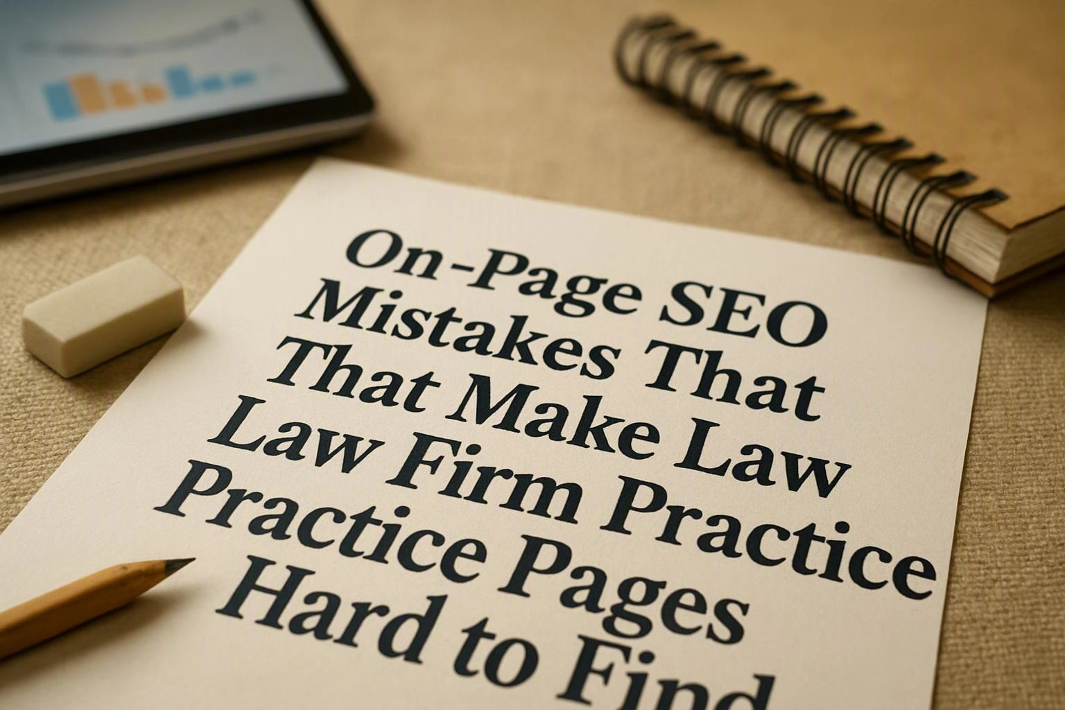 On-Page SEO Mistakes That Make Law Firm Practice Pages Hard to Find Melbourne, Victoria