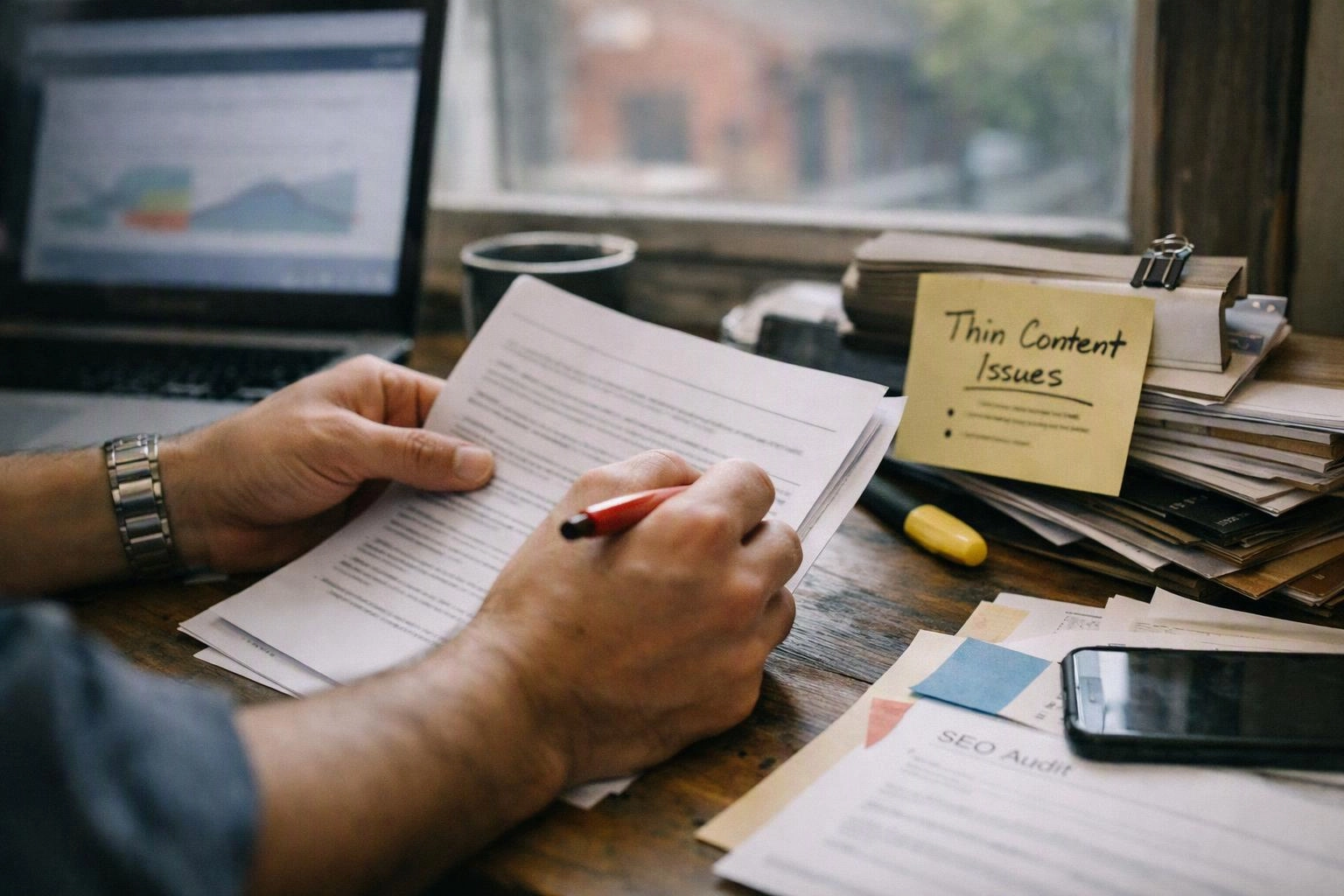 Thin Content on Law Firm Websites: Signs Your Pages Need Attention